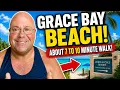 How to Walk to Grace Bay Beach from Ports of Call Turks Caicos