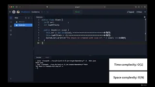 004 Stack Operations using Array Create isEmpty isFull