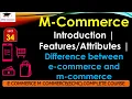 L34 M-Commerce Introduction Difference between e-commerce and m-commerce
