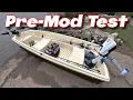 Sun Dolphin American 12 Pre-Mod Water Test