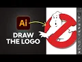How to Draw the Ghostbusters Logo Illustrator Tutorial
