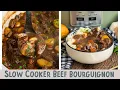 Crockpot Beef Bourguignon - Elegance in Every Bite