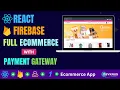 Build Ecommerce App with React And Firebase React Ecommerce App React Projects For Beginners
