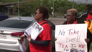 They re agitating Houston by not giving them the information HISD union community members wa
