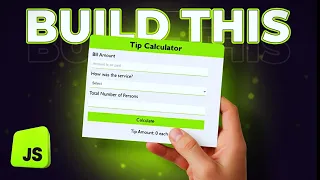 Build Tip Calculator Using HTML CSS JS Beginner Friendly Project