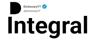 Integral Synonyms Thesaurus Similar Words
