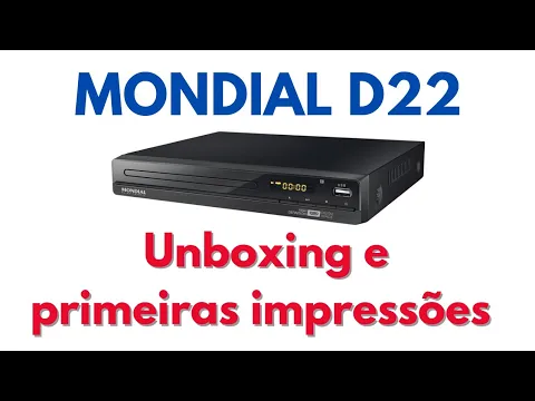 Download MP3 DVD Player Mondial D22: Unboxing e primeiras impressões