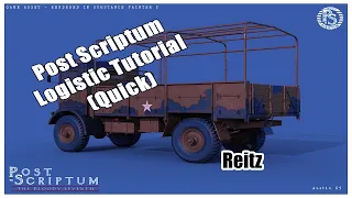 Post Scriptum Quick Logistic Tutorial