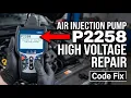 What Is P2258 Obd2 Code - Secondary Air Injection Pump High Voltage
