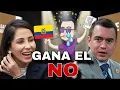 Noboa Pierde la Consulta Popular Gana el No y No abra Asamblea Constituyente