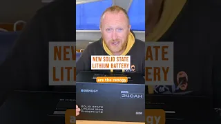 NEW solid state lithium battery technology #renogy