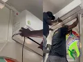 Install Air Conditioner AUX