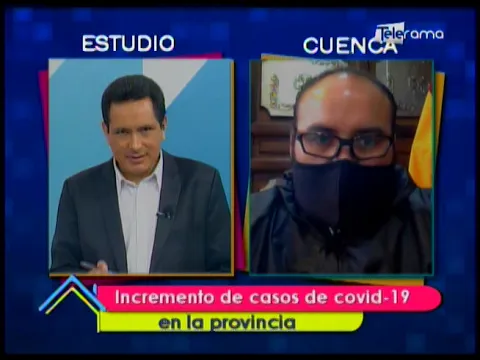 Incremento de casos de covid-19 en la provincia del Azuay