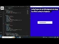 Loading Progress bar and with background color change using Css-Html code Pure Css for beginers