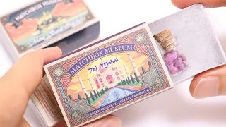 [Real Fossils & Minerals!] "Matchbox Museum Vol.2" Unboxing 3 Packs! Miniature Specimens!