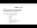 4 2 Templates in Angular Learn Angular in Telugu Data Bindings Pipes Template Reference