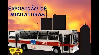 A história do ônibus contada em miniaturas