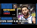 AD or Steph Curry Which injury is more costly to their respective teams KJM