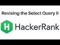 Revising the Select Query II using MS SQL Server HackerRank