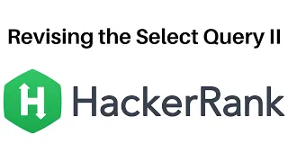 Revising the Select Query II using MS SQL Server HackerRank