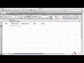 Create a General Ledger Using Excel