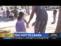 Novato schools still hold classes during heatwave despite not having air conditioning