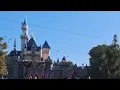 Disneyland Bench Sitting Central Plaza Hub Relaxing Ambiance Sounds and Chatter - POV