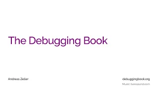 The Debugging Book - Tracking Origins