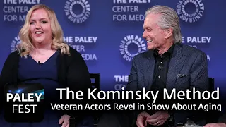 the kominsky method veteran actors revel in show about aging