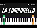 Download Lagu Liszt - La Campanella | EASY Piano Tutorial