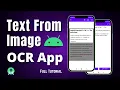 Make a Text Scanner App OCR App Full Tutorial Android Development