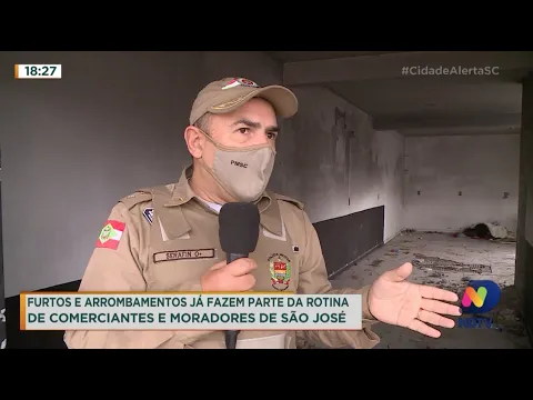 Furtos e arrombamentos estão fazendo parte da rotina de moradores e comerciantes de São José