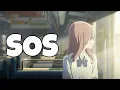 AMV Nightcore Lyrics // SOS (Indila)