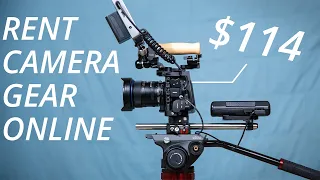 how to rent camera gear online pro gear for less