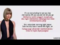 Taylor Swift - Afterglow | Lirik Lagu Terjemahan