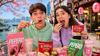 PROBANDO DULCES COREANOS 🇰🇷😳