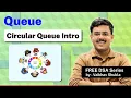 Circular Queue in Data Structure Explained Circular Queue Introduction Free DSA Prep Series
