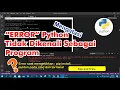 Mengatasi PIP Install Python The term pip is not recognized as the name of a cmdleft