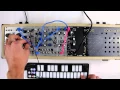 Make Noise System Tutorial System 0 as a Monosynth w KMI QuNexus