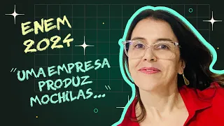 ENEM 2024 | A company produces backpacks