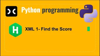 XML1 - Find the score HackerRank Python
