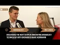 Discussing the next steps in innovating Broadcast Technology with D s Marc Herrmann