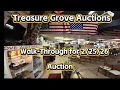 Treasure Grove Auctions Live Walk - Through For 26 Auction
