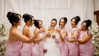 noah u0026 leanne highlight film cinematic wedding film post production by visualine studios