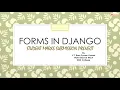 Forms in Django student marks submission project