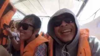 duocilcan vlog 2 pipis dipantai