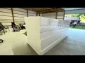30 x 40 Pole Barn foam board insulation second stage