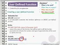 Introduction to User Defined Function QBASIC