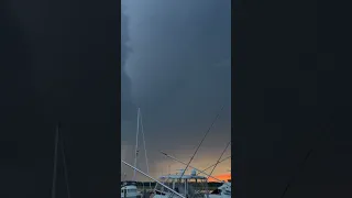 Riding the Storm out. #sailing