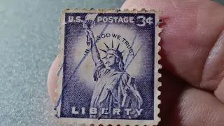 1954 3 Cent Statue of Liberty Stamp Worth Money Find Out Now